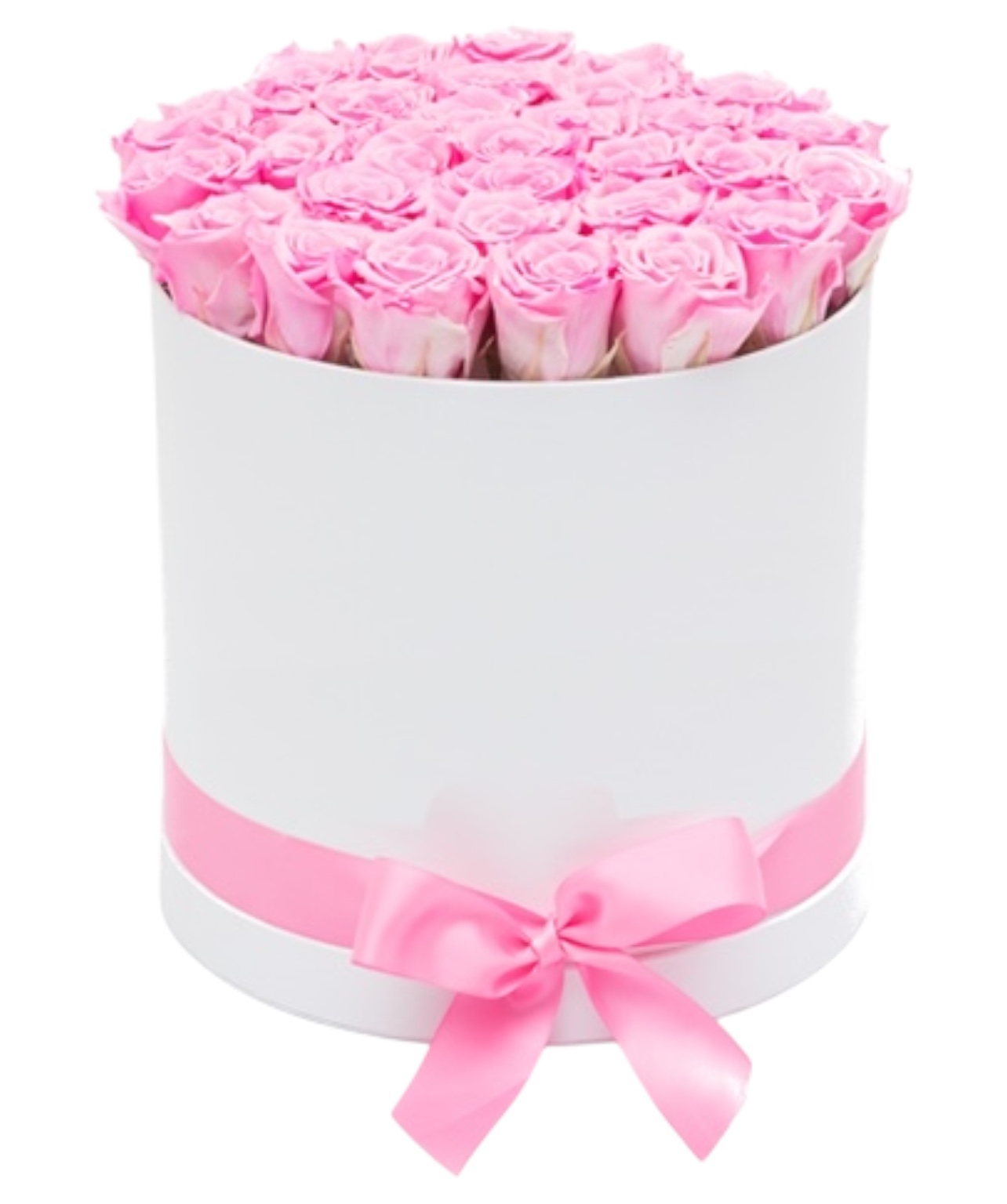 Beyaz Kutuda 30 Pembe Gül  
